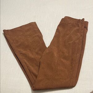 High waisted bell bottom Brown Corduroy Pants
